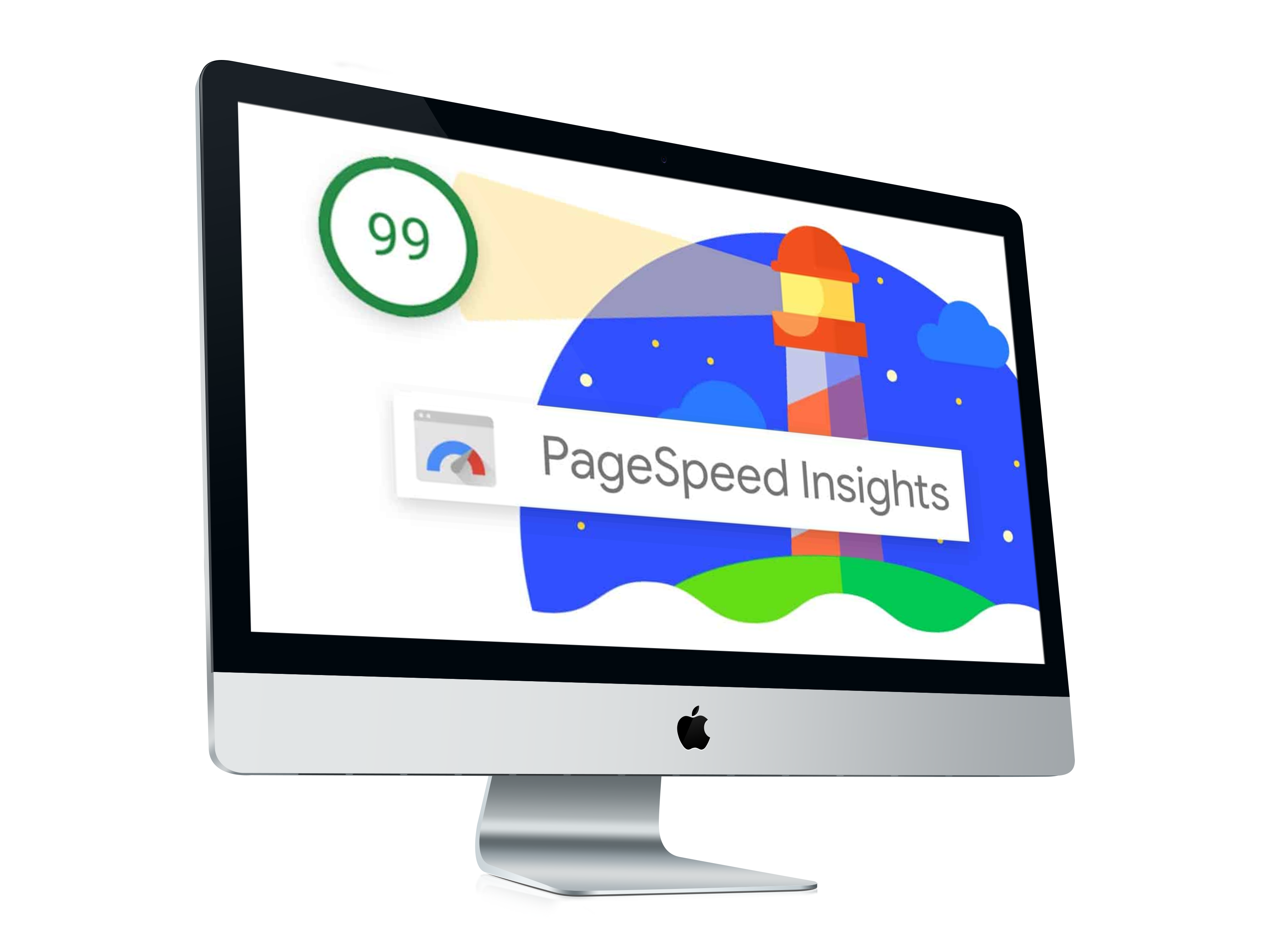 Screen with PageSpeed Insights page